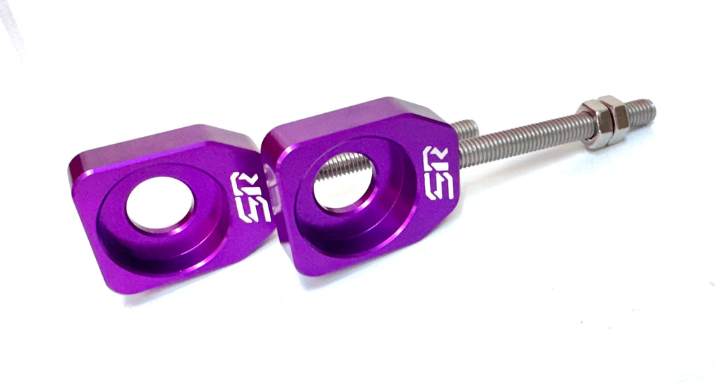 Staggs Racing SR engraved chain adjusters