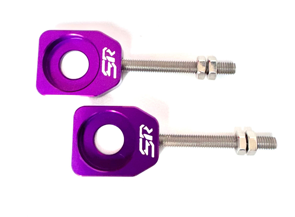 Staggs Racing SR engraved chain adjusters