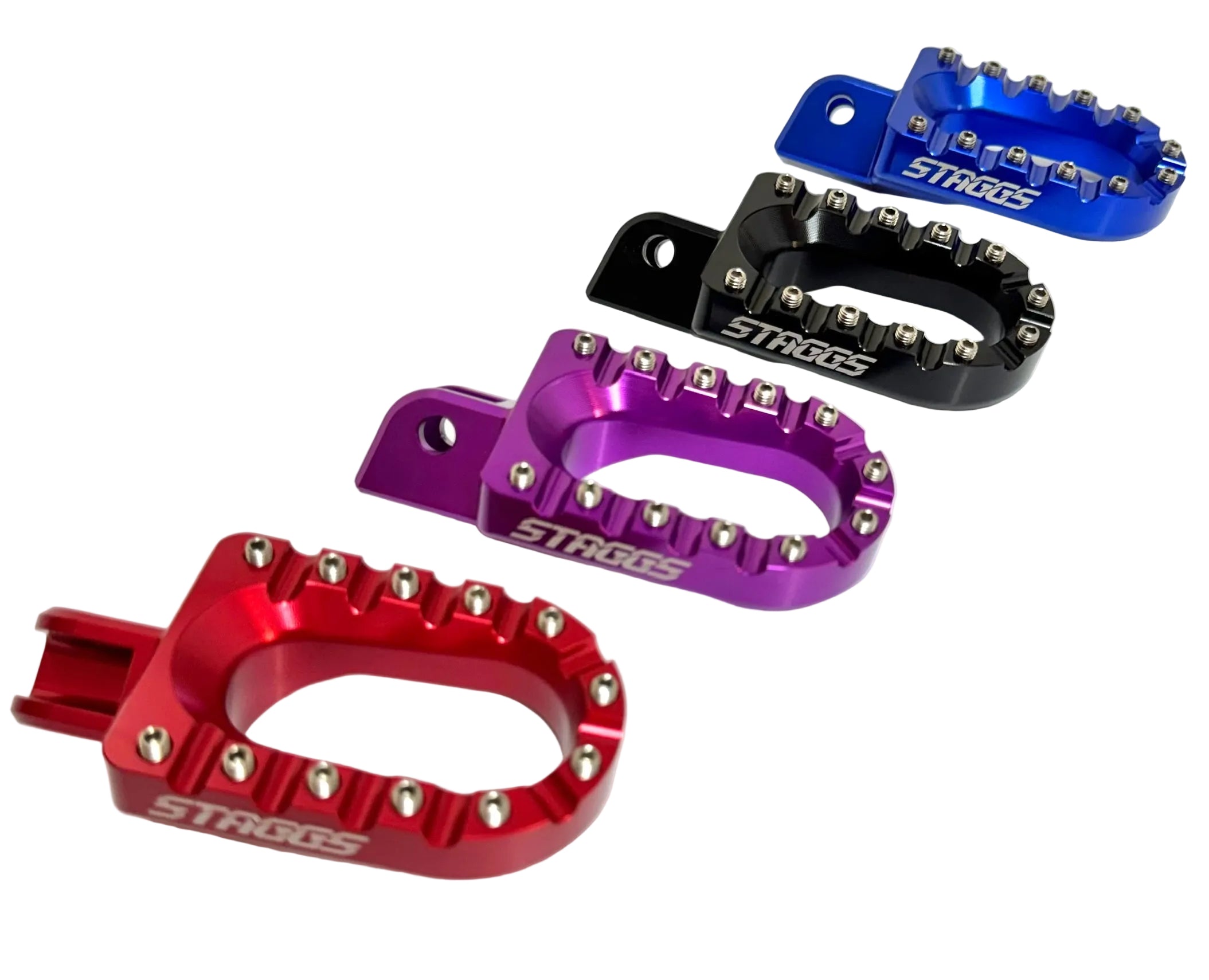 Staggs Racing Billet KLX110 pegs