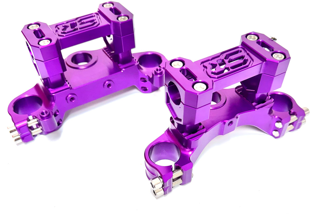 SR triple clamp KLX110