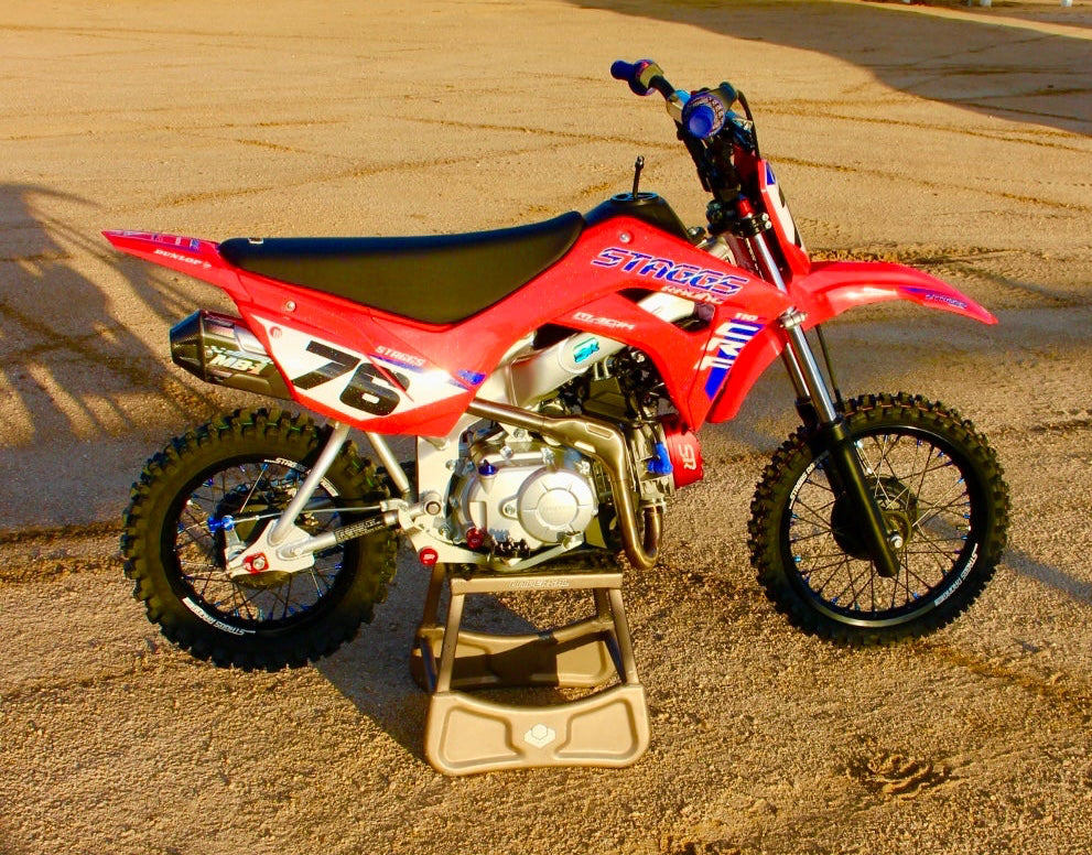 Staggs MB-1 exhaust for CRF110 2019+ FI models
