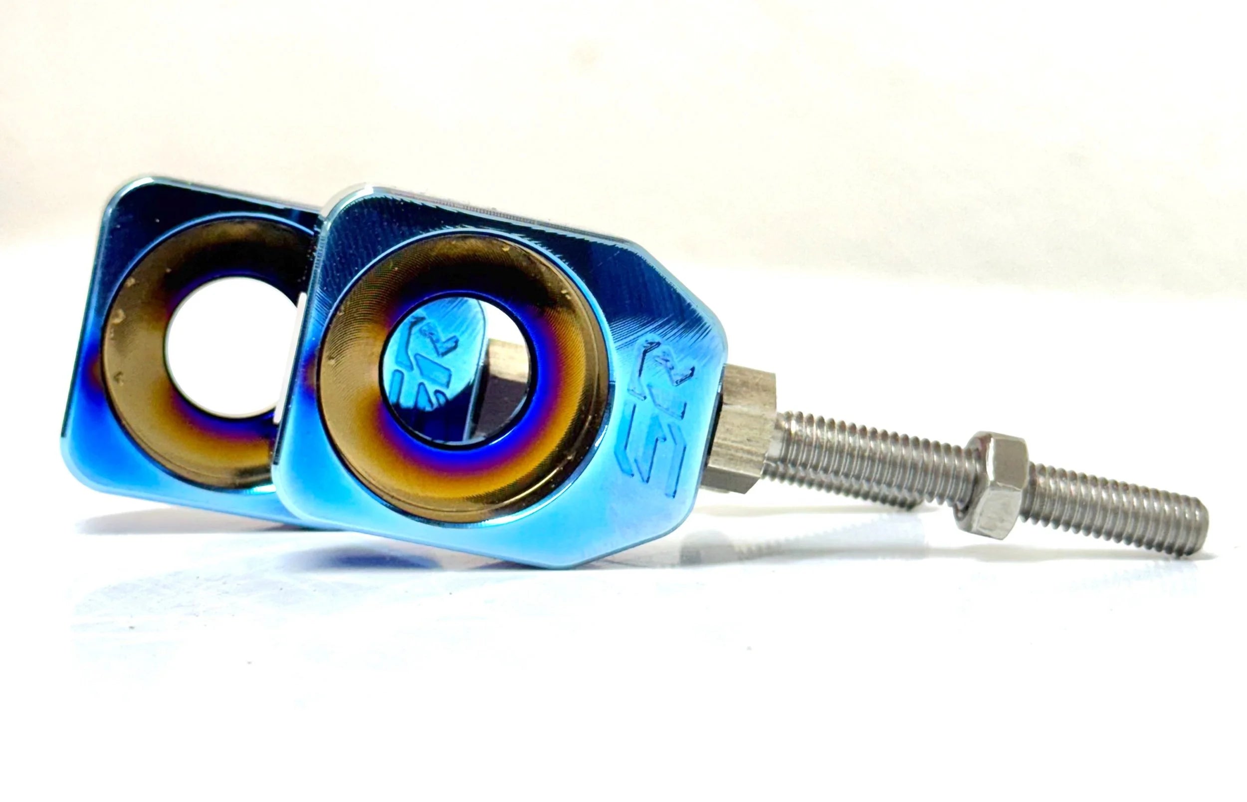 Staggs Racing SR engraved chain adjusters