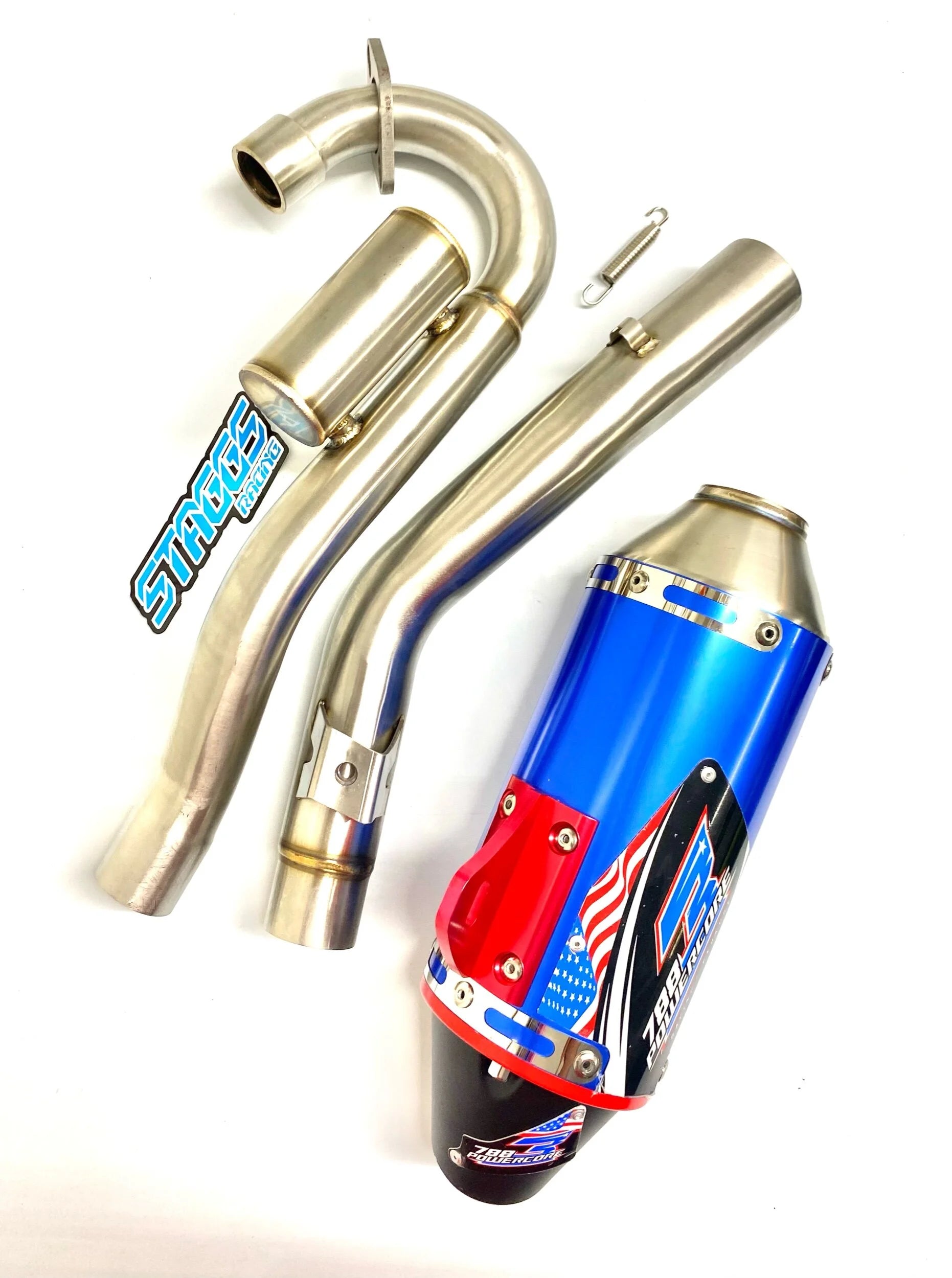 Stainless steel exhaust SSR189/150