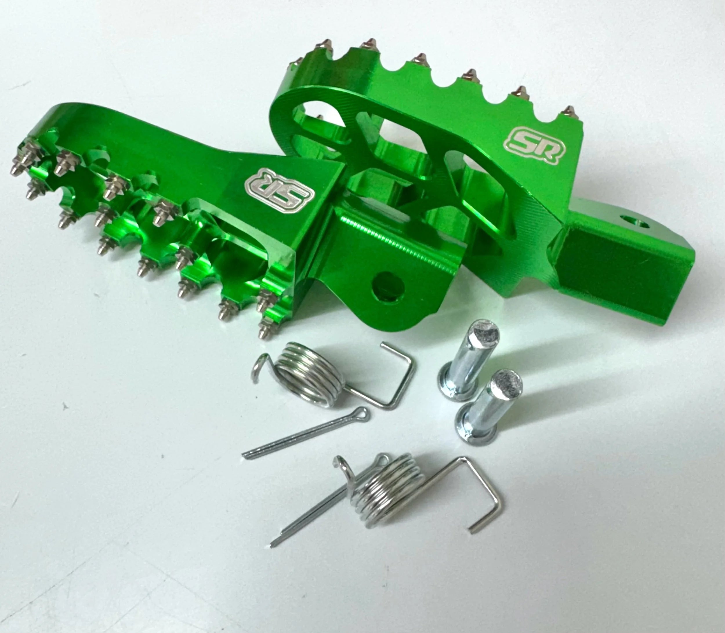 Staggs Racing SR billet pegs for KLX110