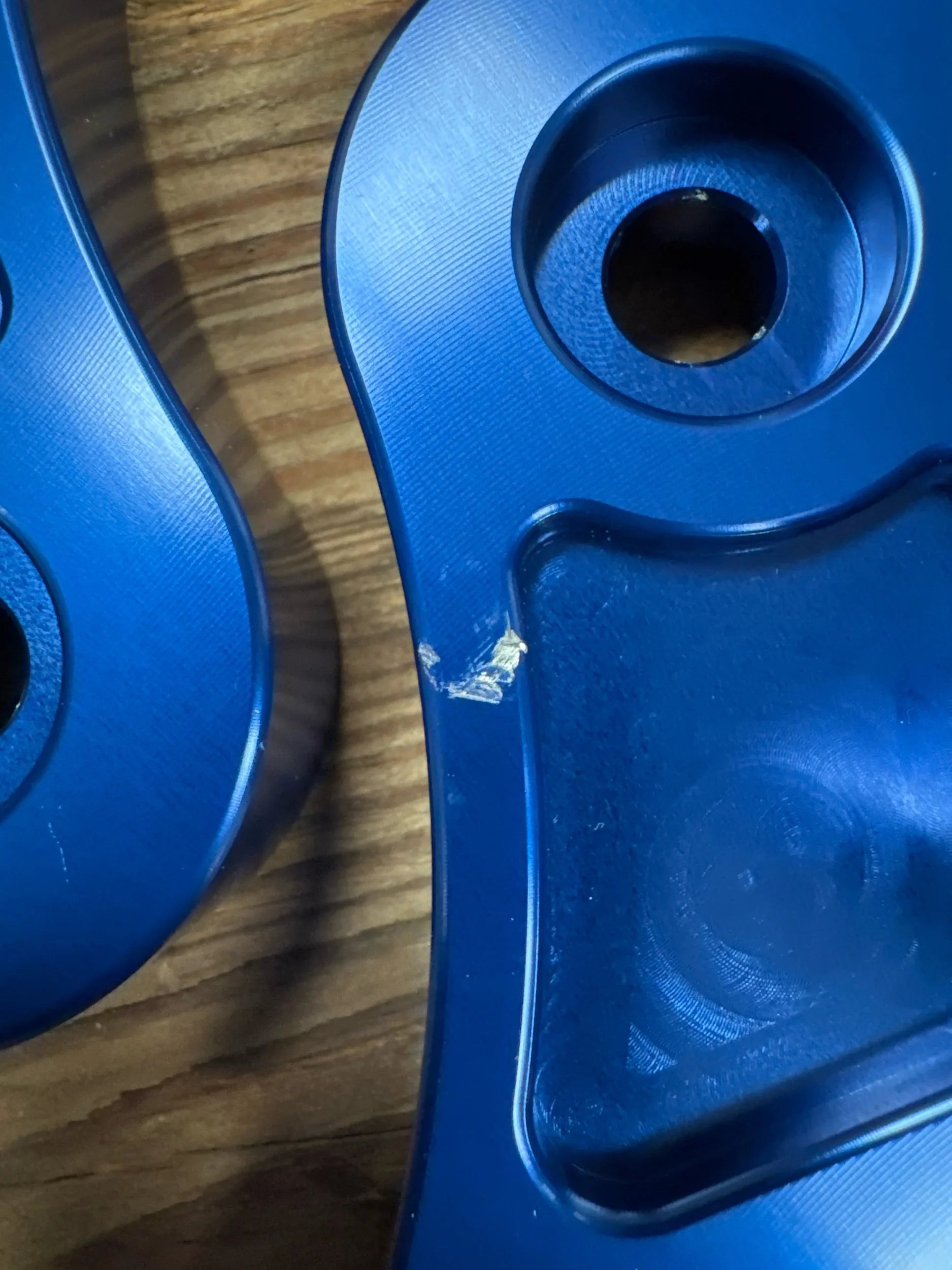SR triple clamp blems