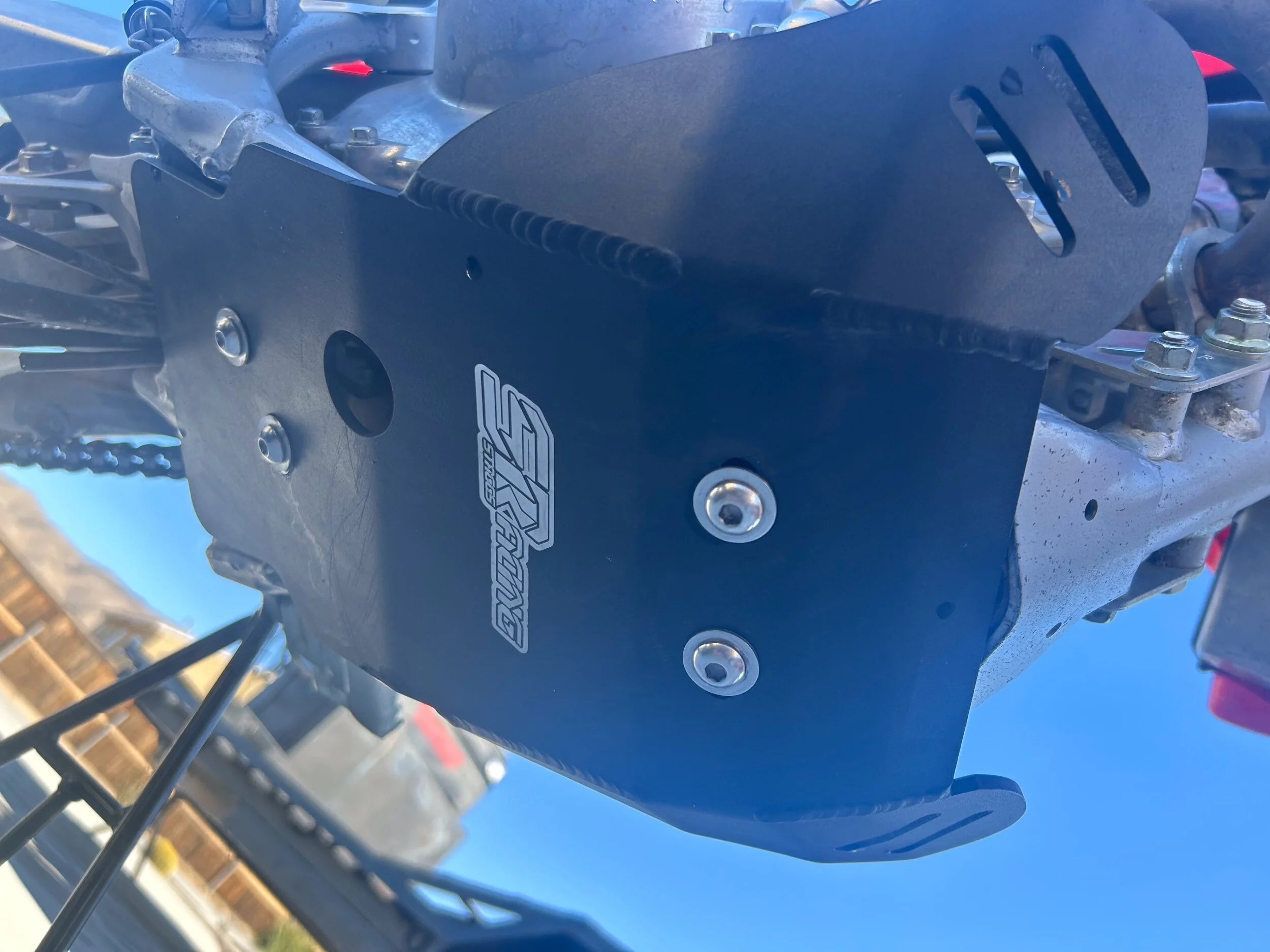 Staggs Honda CRF150R skid plate