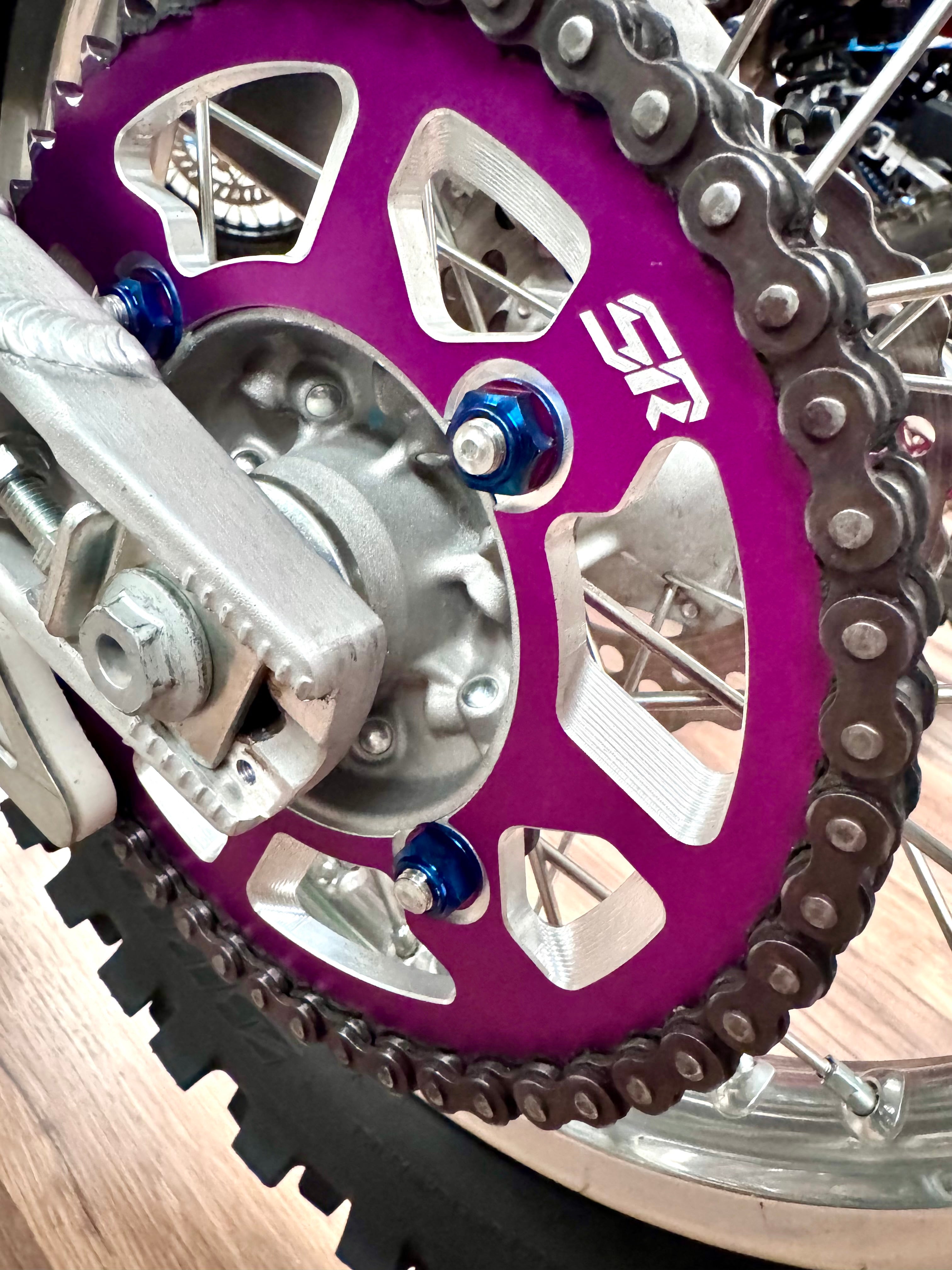 KLX140 Titanium Sprocket nuts