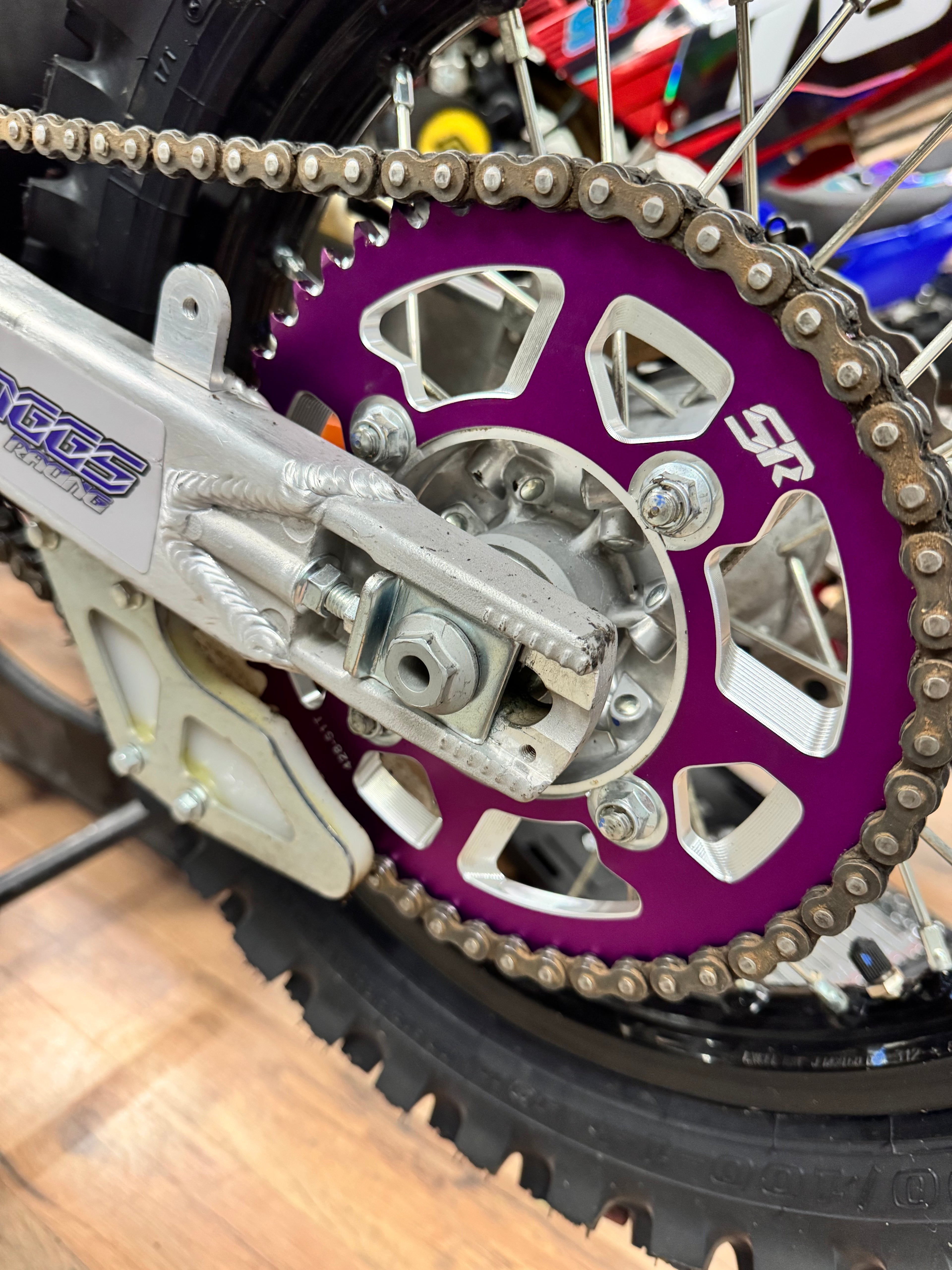 Staggs Racing KLX140 Billet aluminum Sprockets