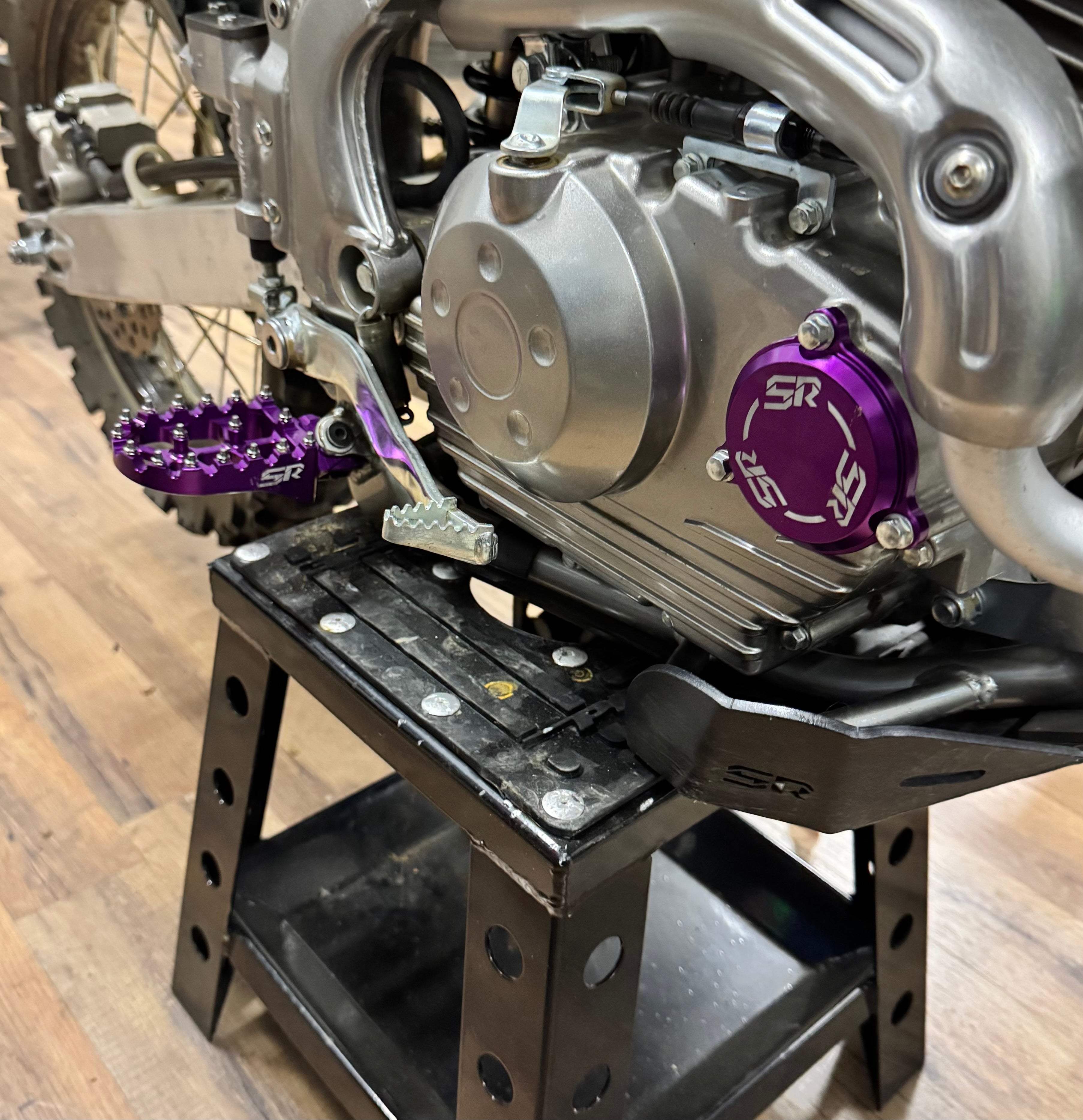 KLX140 billet oil filter cap