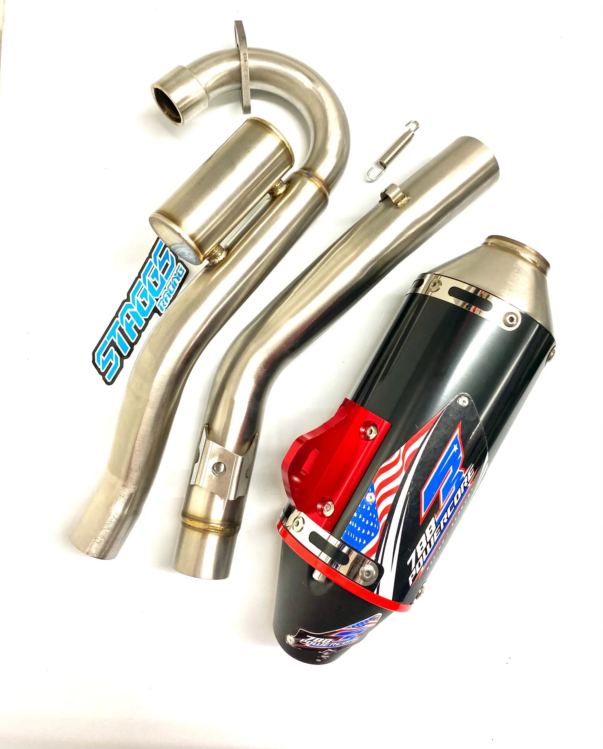 Stainless steel exhaust SSR189/150