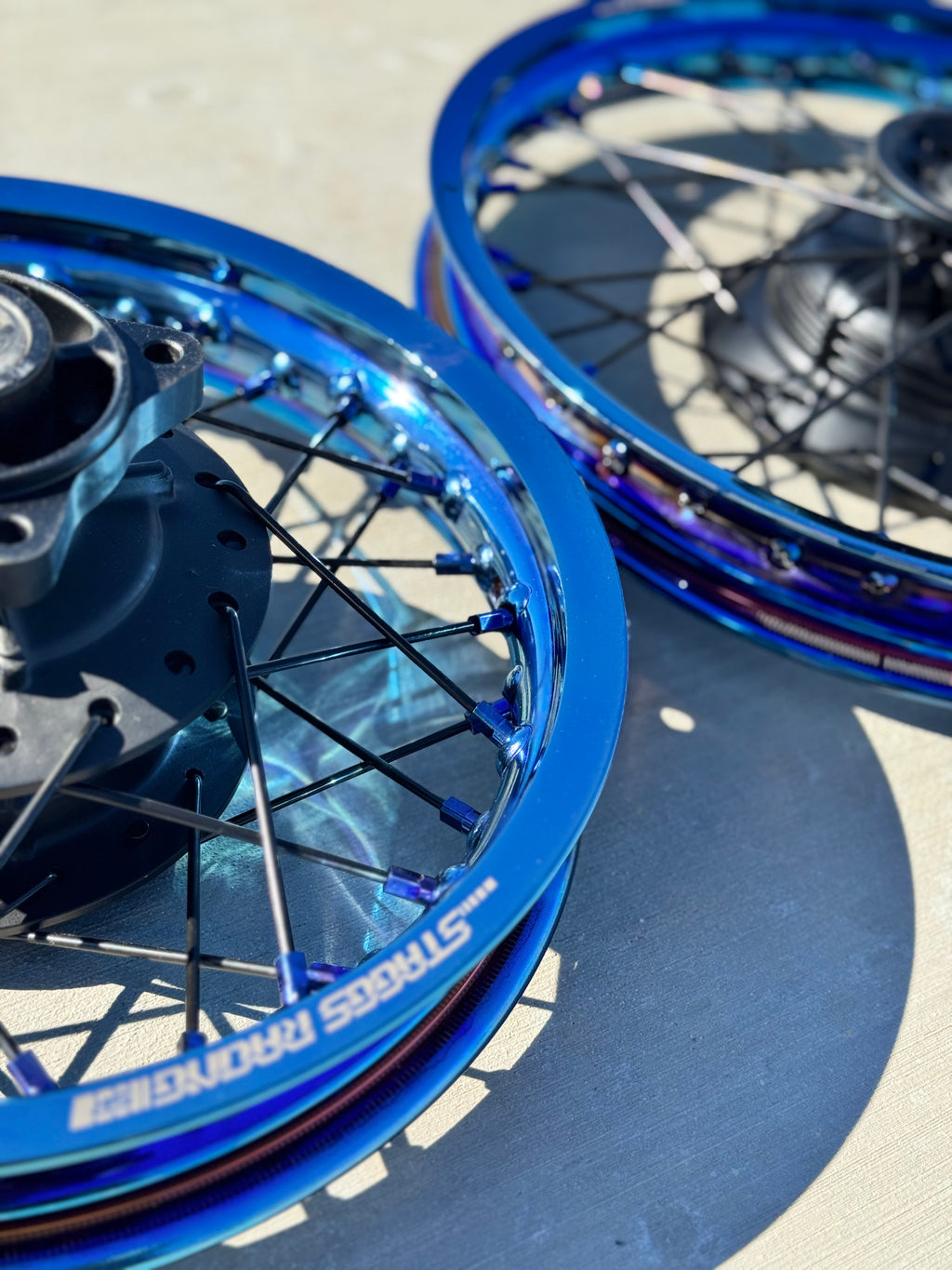 Staggs Racing Heavy duty rims,spokes and nipples CRF110 and CRF70