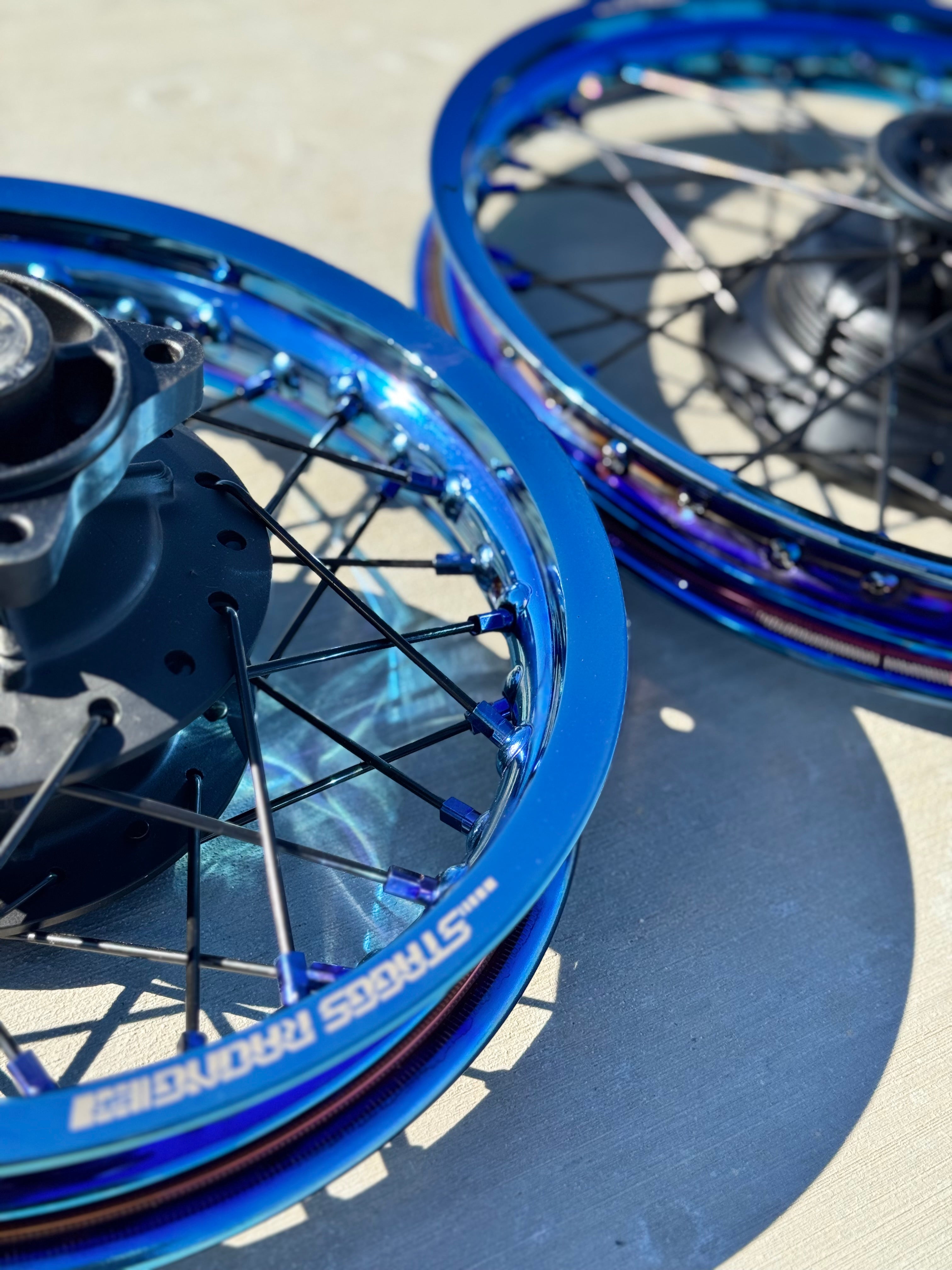 Staggs Racing Heavy duty rims,spokes and nipples CRF110 and CRF70