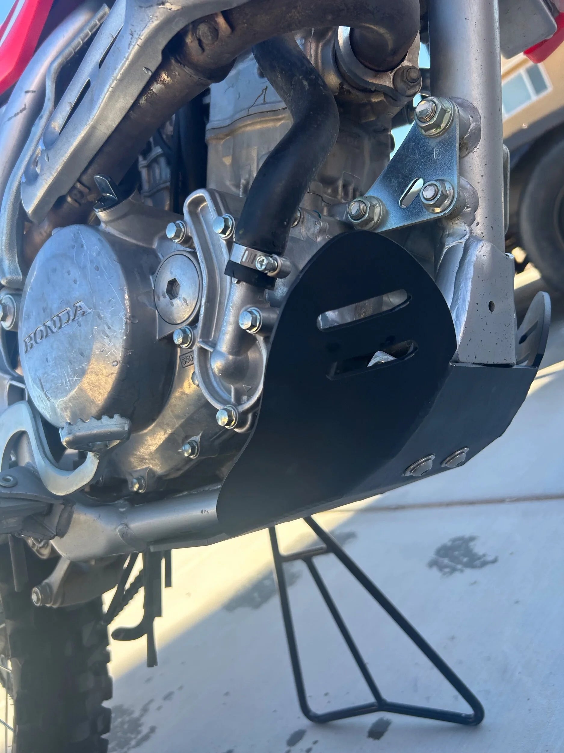Staggs Honda CRF150R skid plate