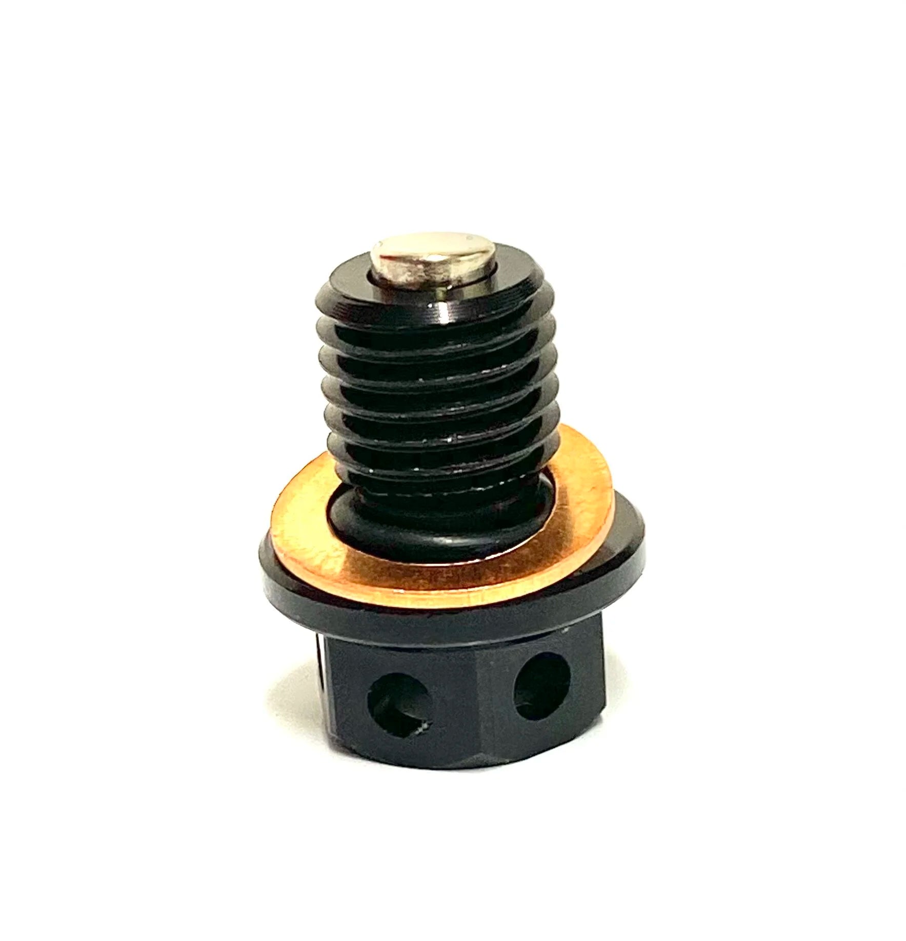 Magnetic drain bolt