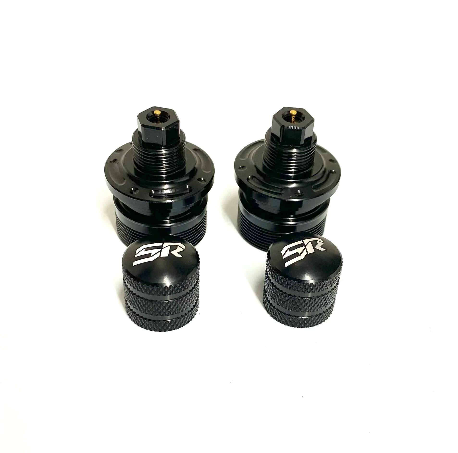 Staggs Racing CRF110 air bleeder Fork caps