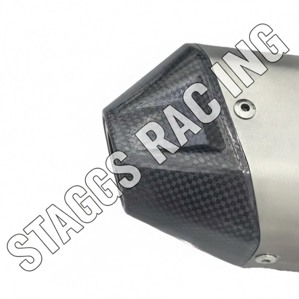 Staggs MB-1 exhaust for CRF110 2019+ FI models