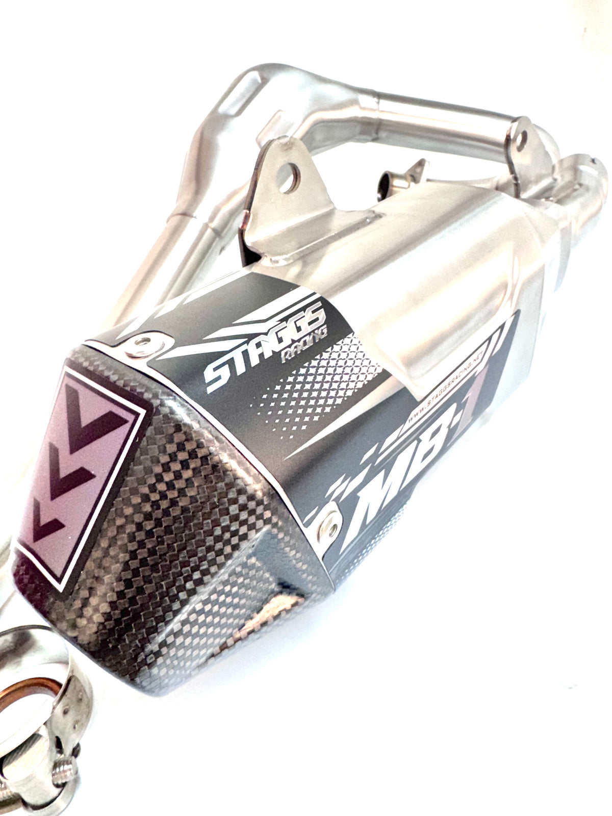 Staggs MB-1 exhaust for CRF110 2019+ FI models