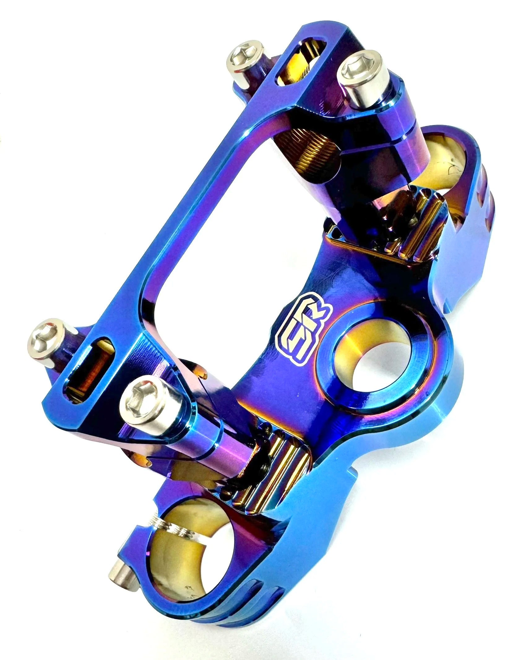 KLX110 / DRZ110 Staggs Racing triple clamp