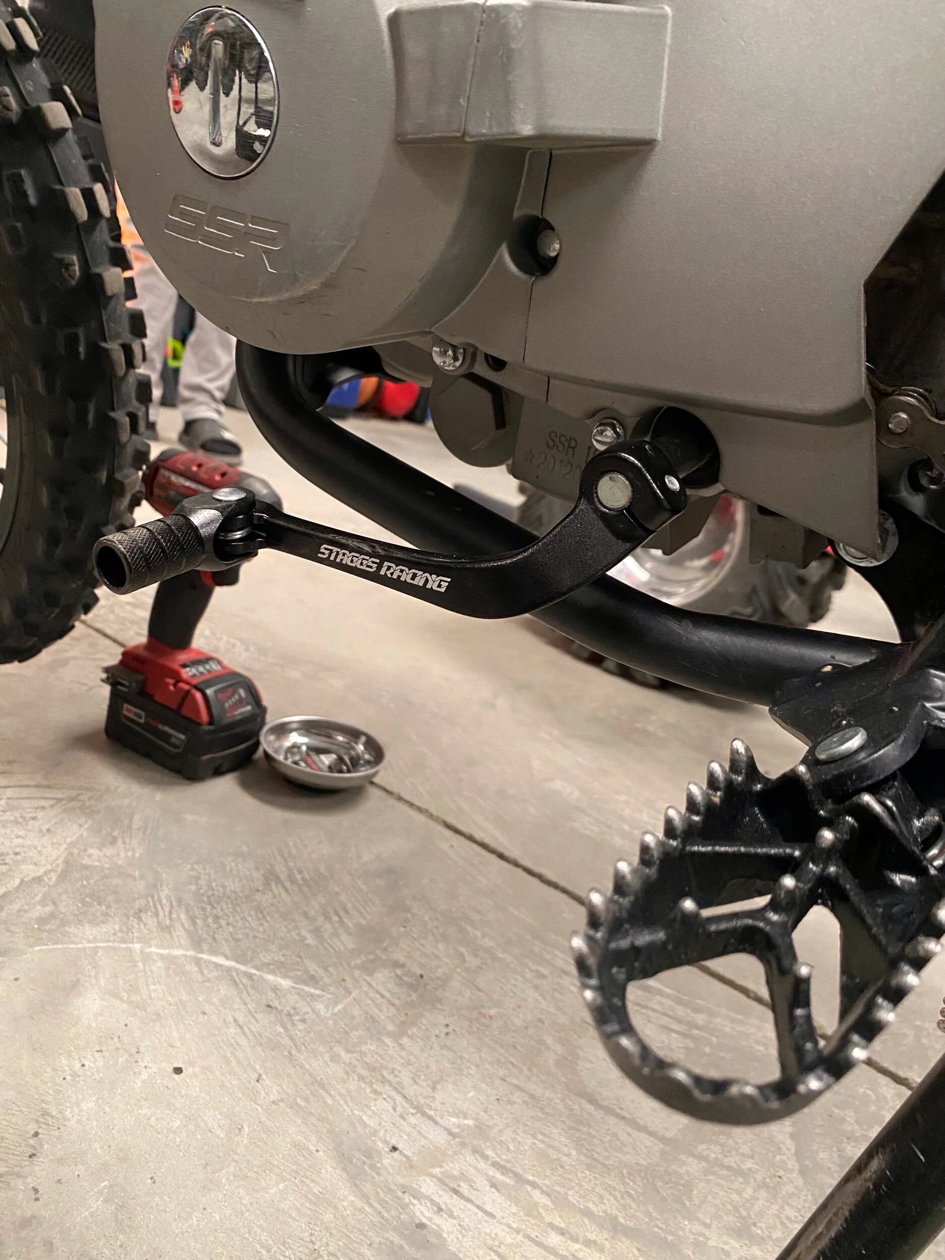 STAGGS SSR 189/150 shifter