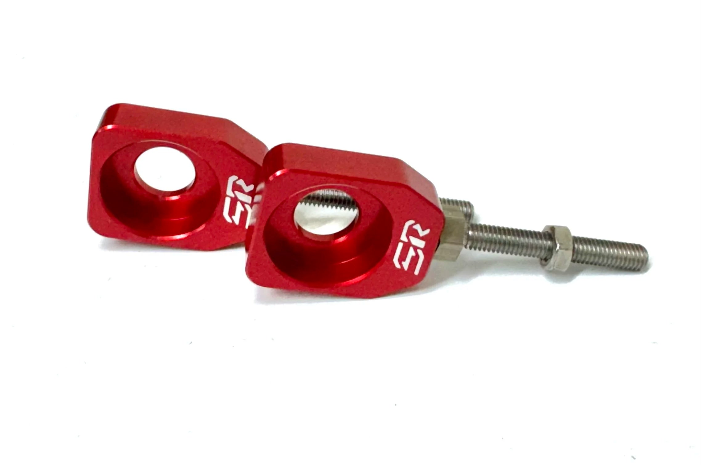 Staggs Racing SR engraved chain adjusters