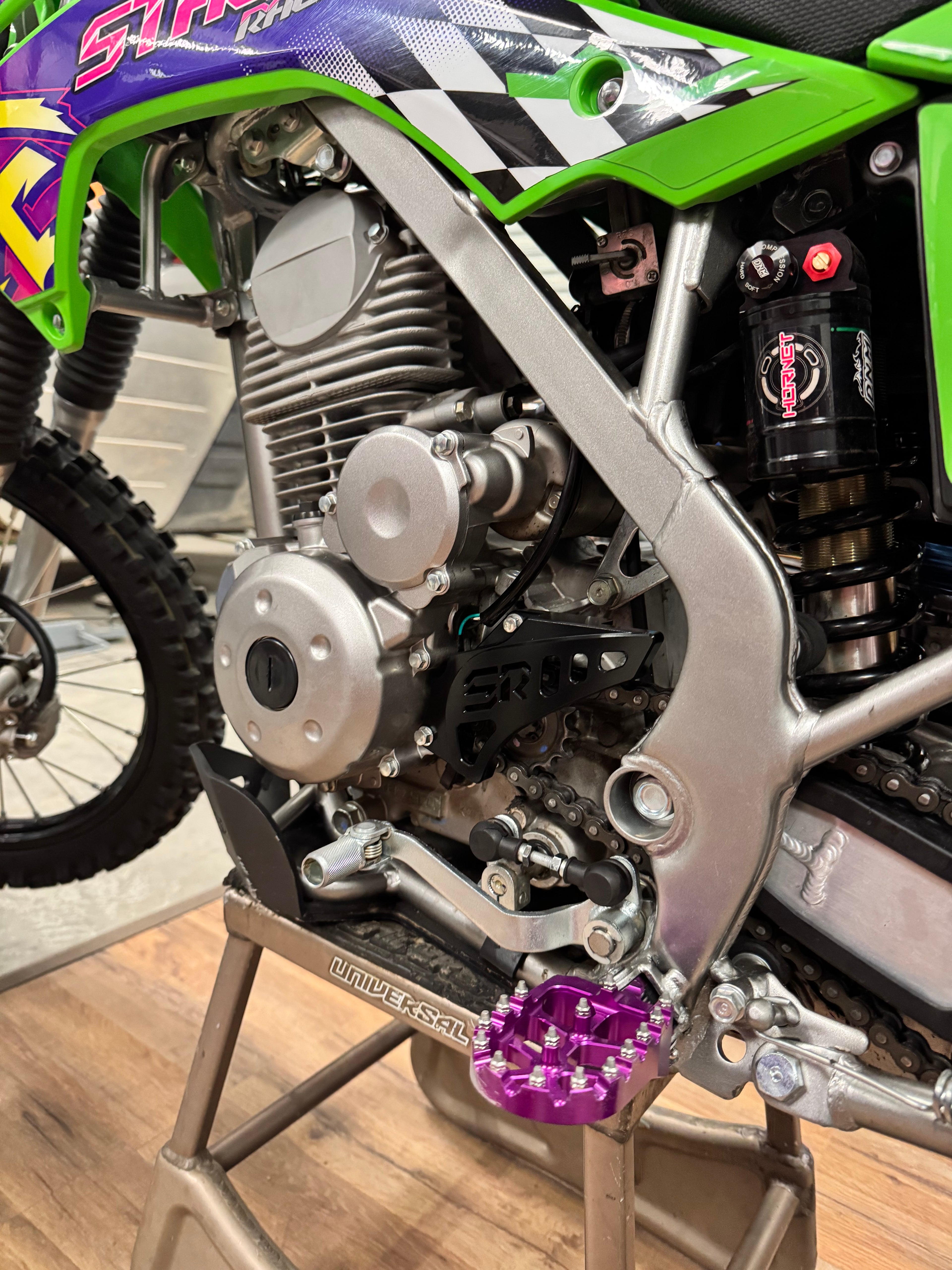 Staggs Racing Billet KLX140 Case saver