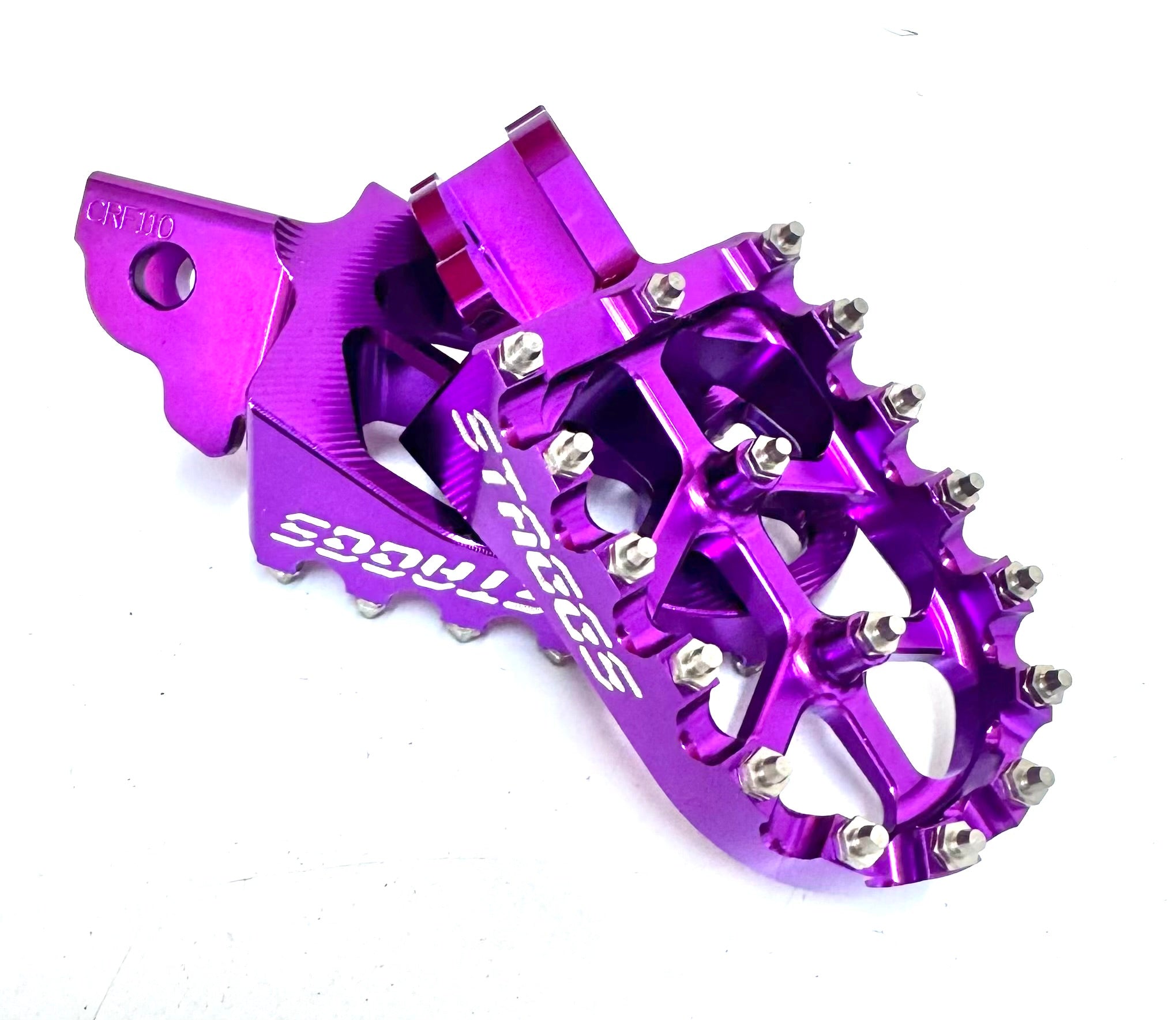 Staggs Racing Engraved logo Peg sets