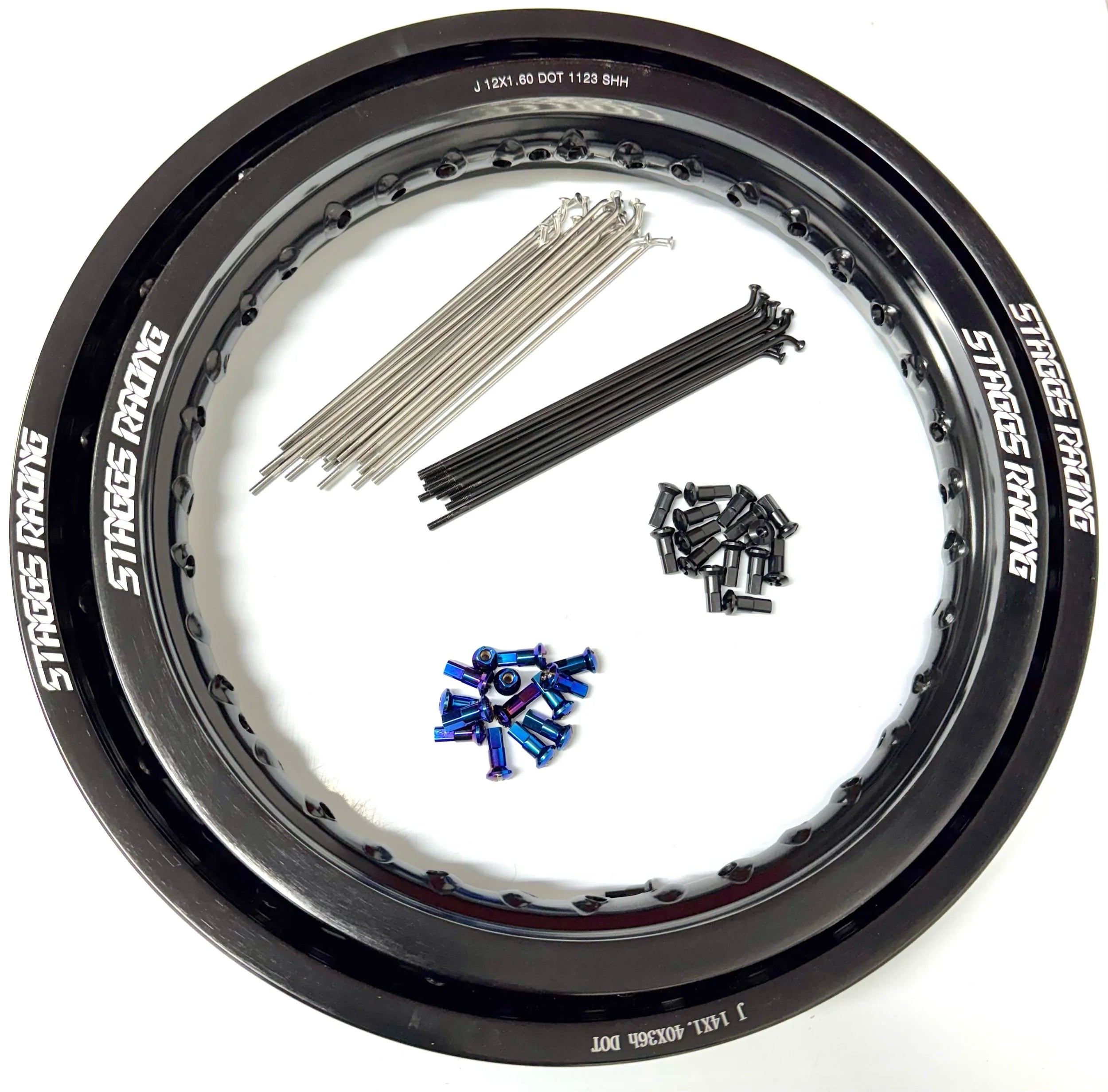 Staggs Racing Heavy duty wheel kit for CRF110