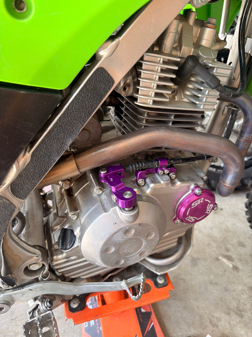 KLX140 Billet Clutch arm kits