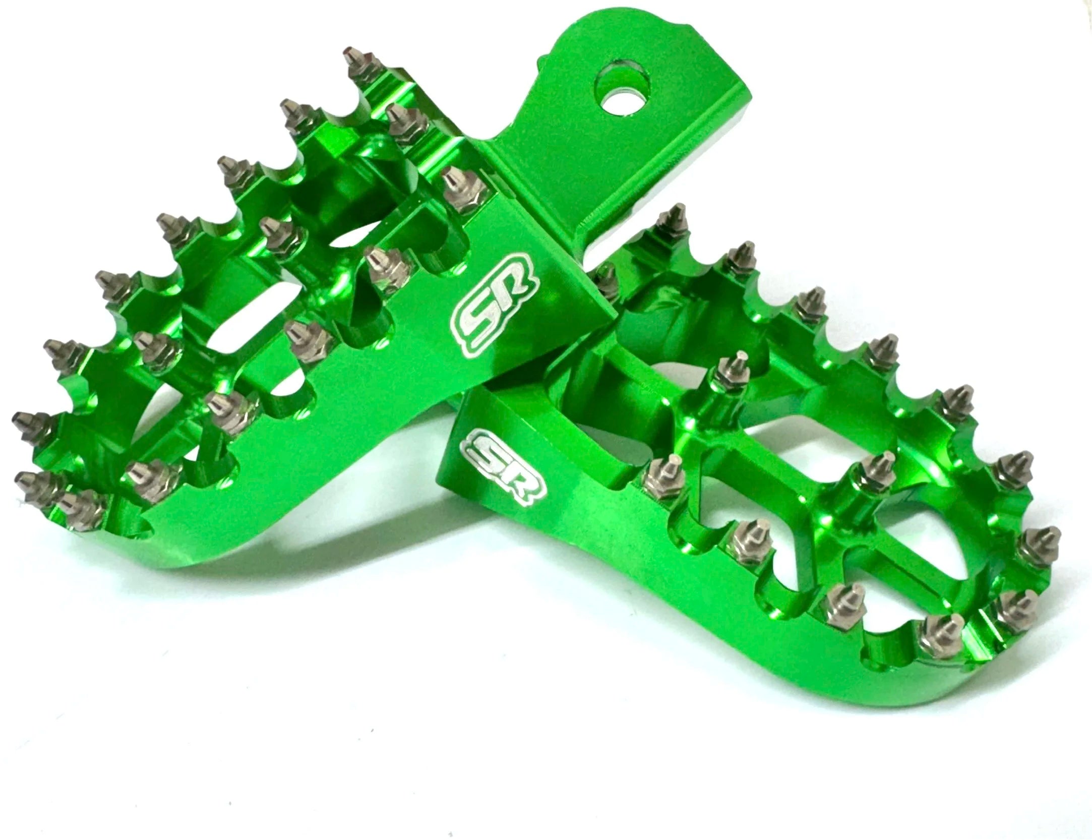 Staggs Racing SR billet pegs for KLX110