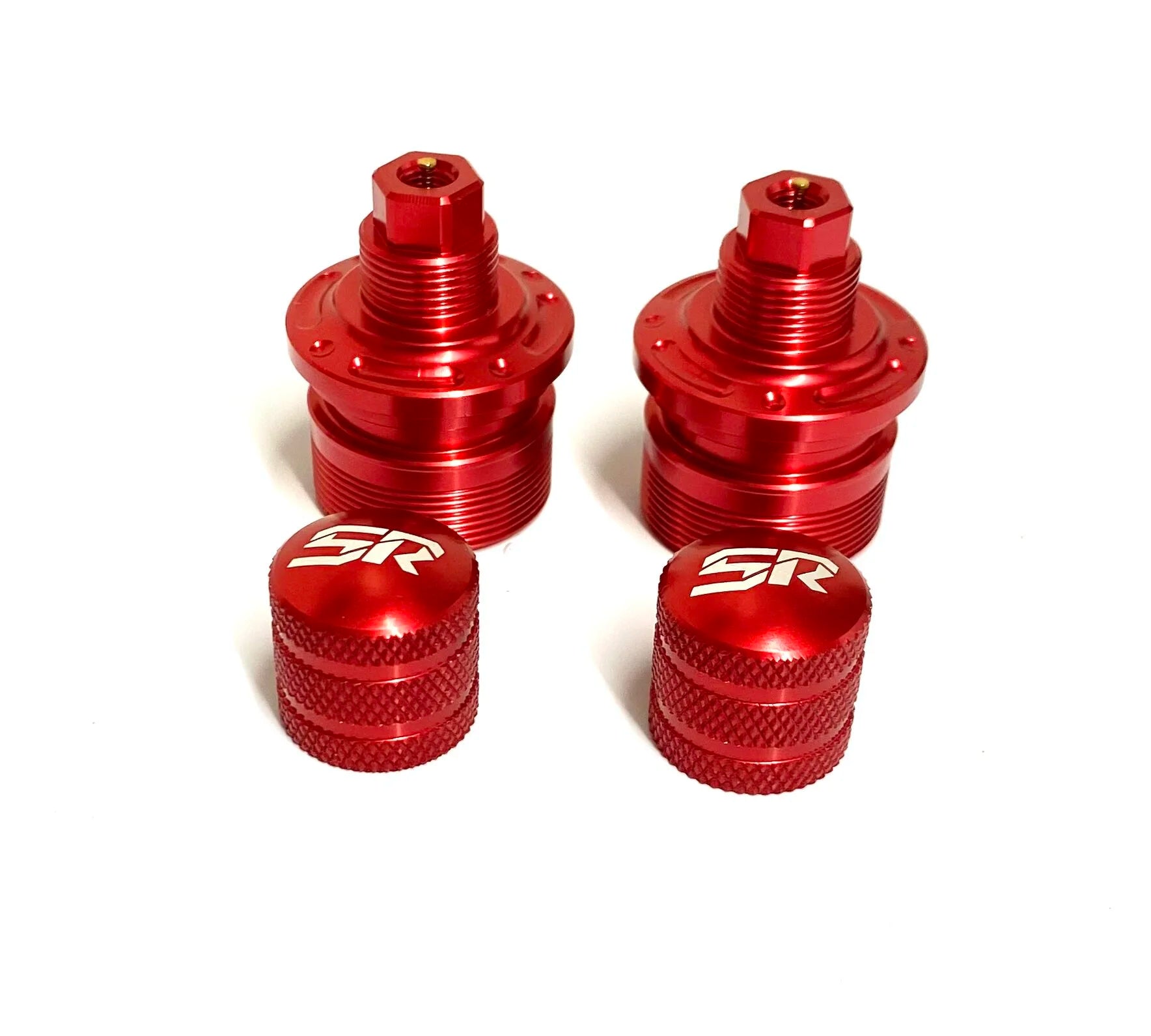 Staggs Racing CRF110 air bleeder Fork caps