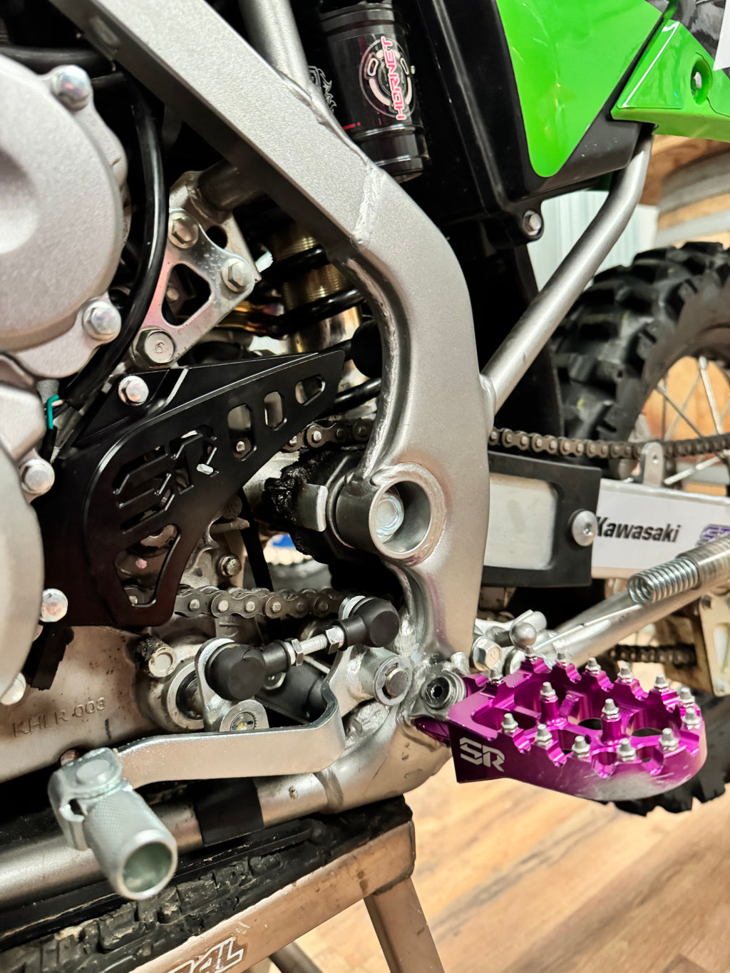 Staggs Racing Billet KLX140 Case saver