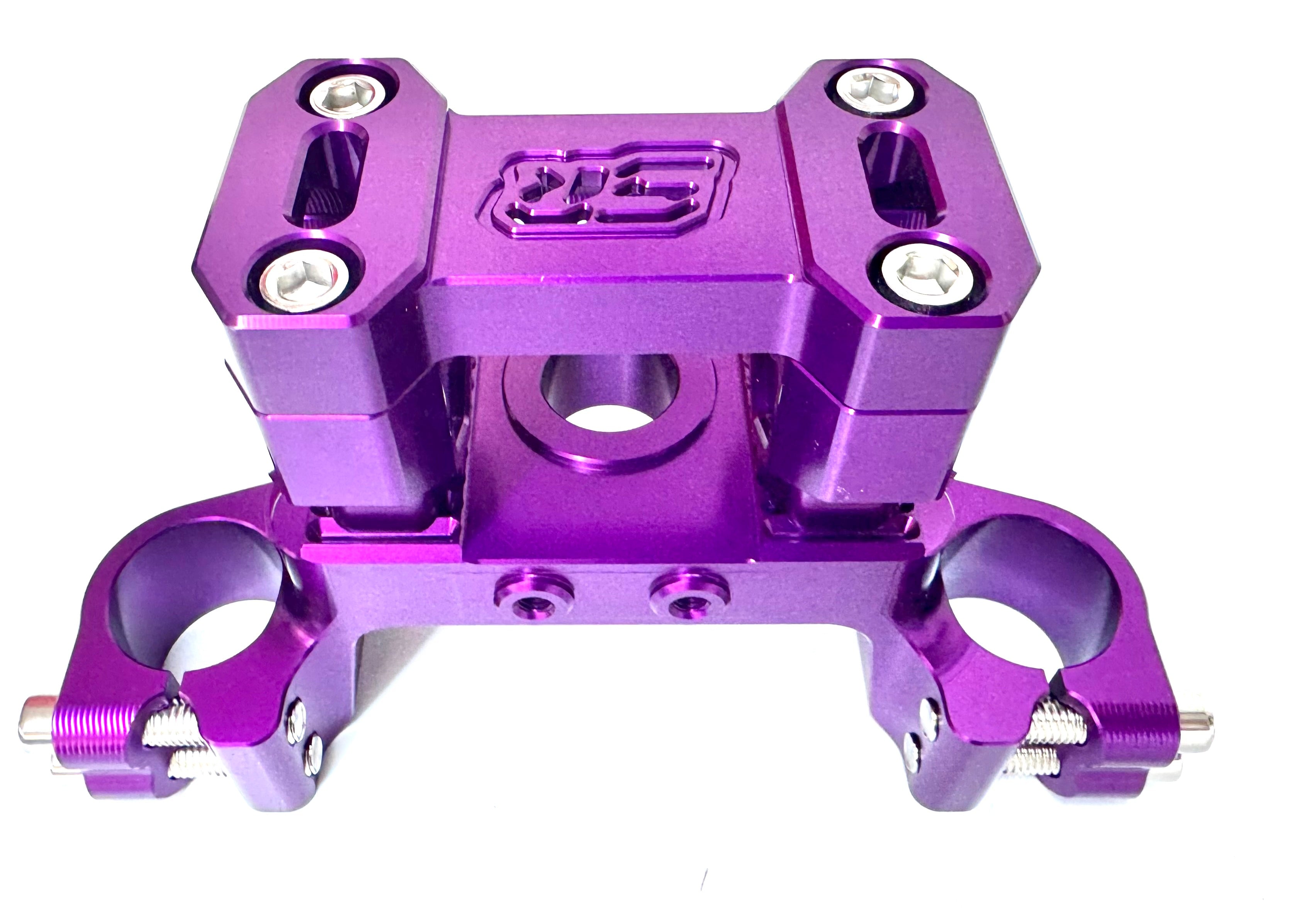 SR billet TTR110 triple clamp