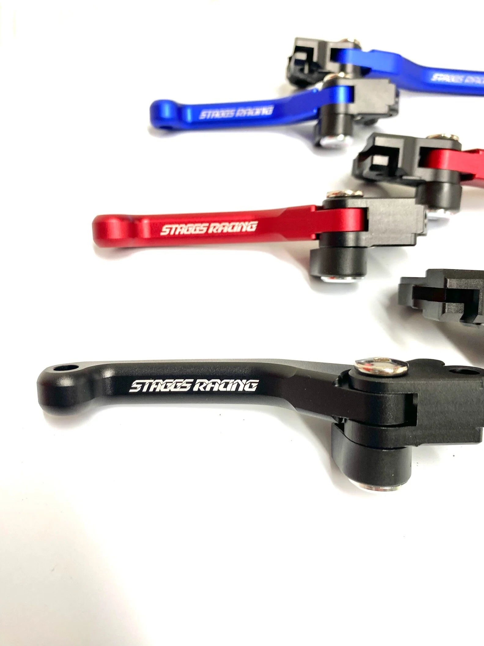 Staggs Racing CNC folding levers SSR 189