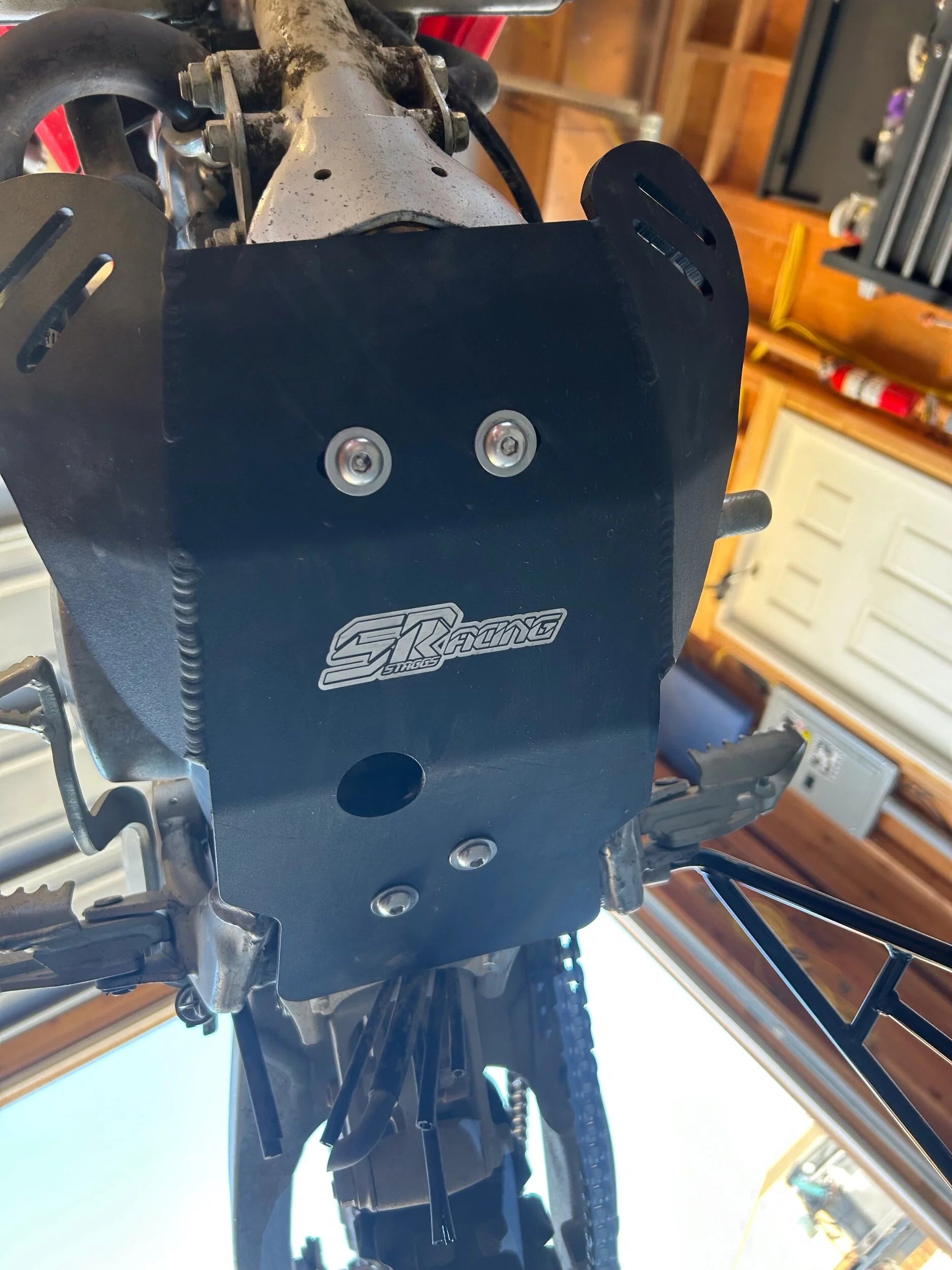 Staggs Honda CRF150R skid plate