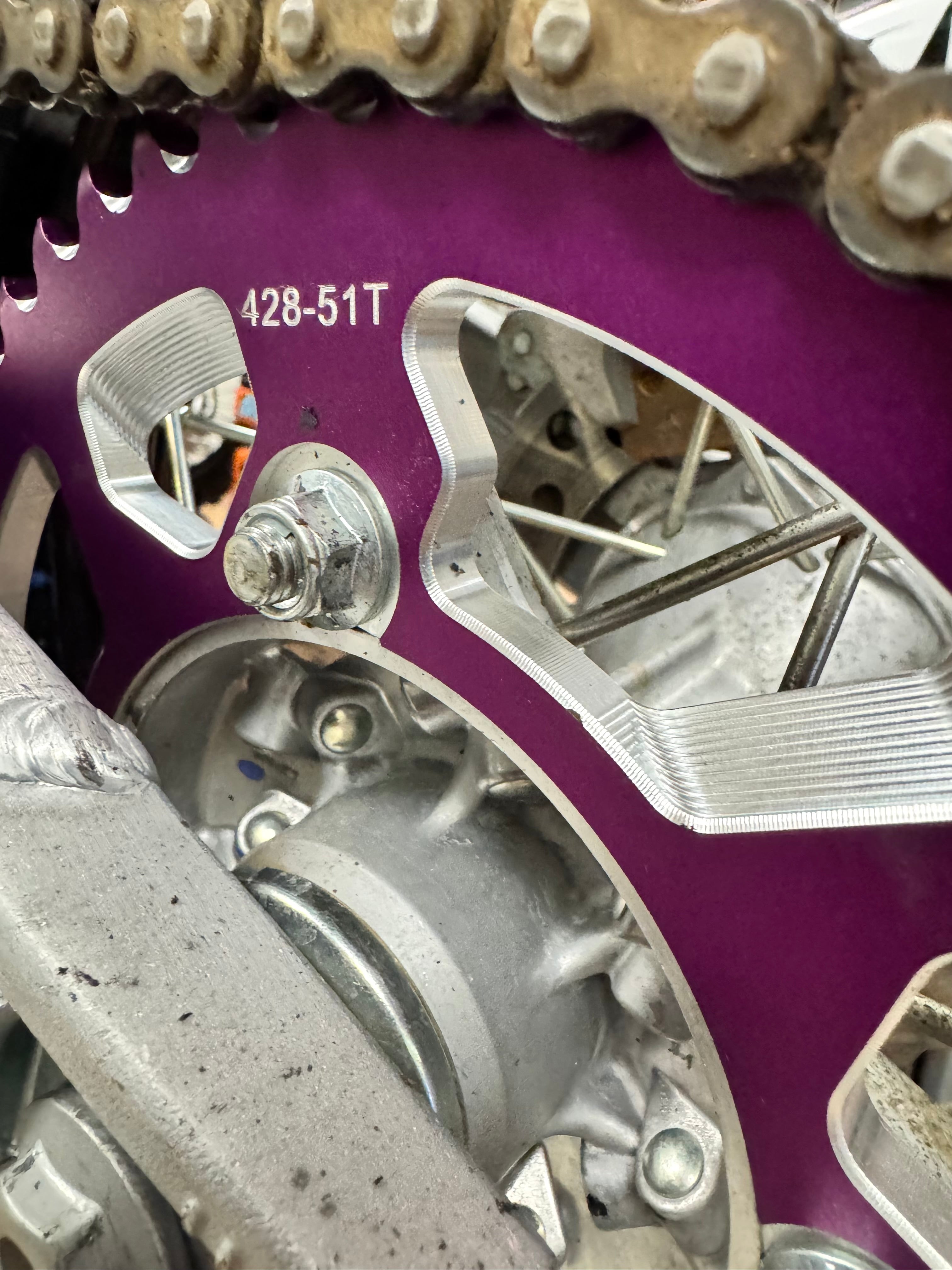 Staggs Racing KLX140 Billet aluminum Sprockets