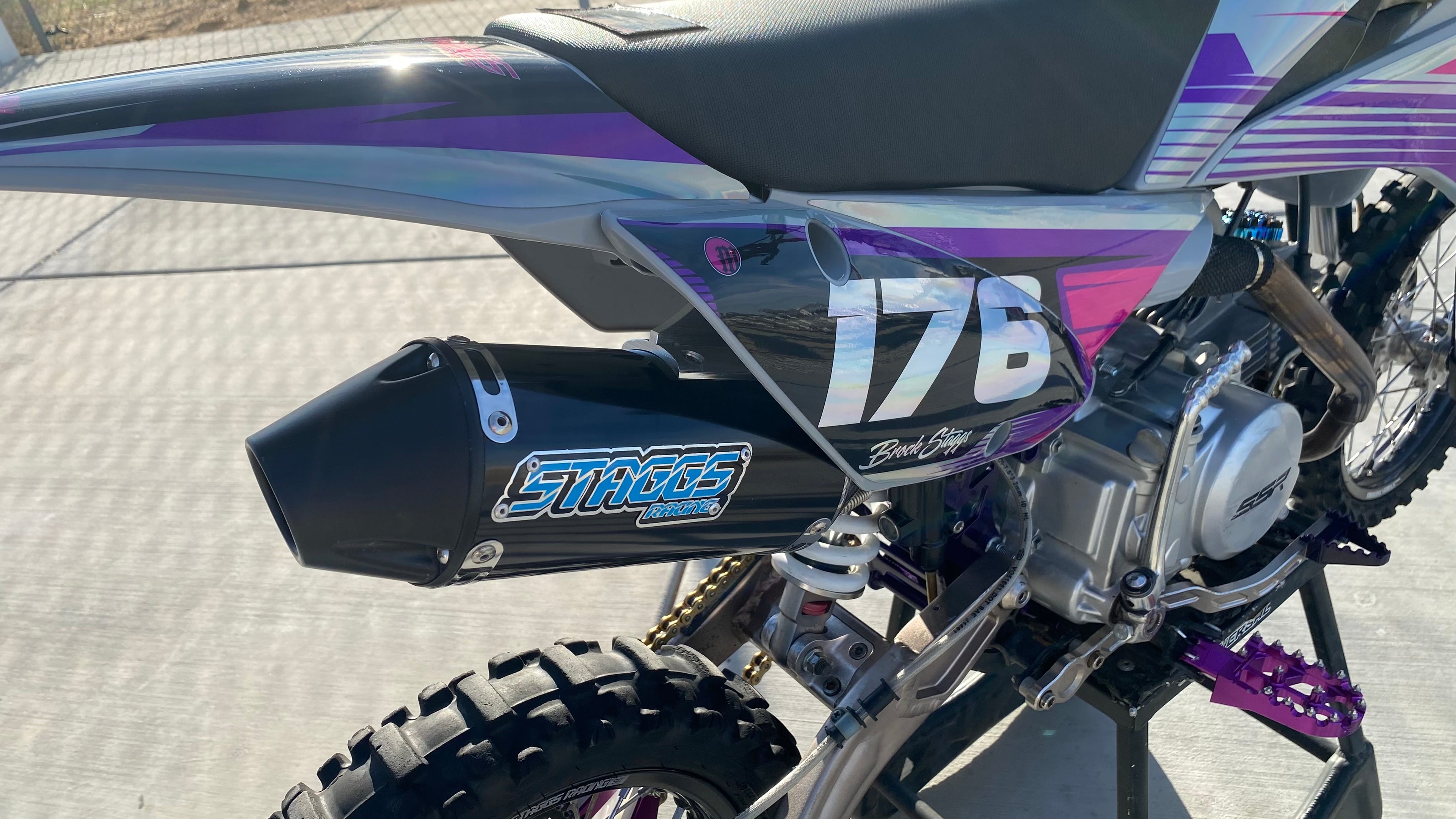 KLX/DRZ 110 Exhaust