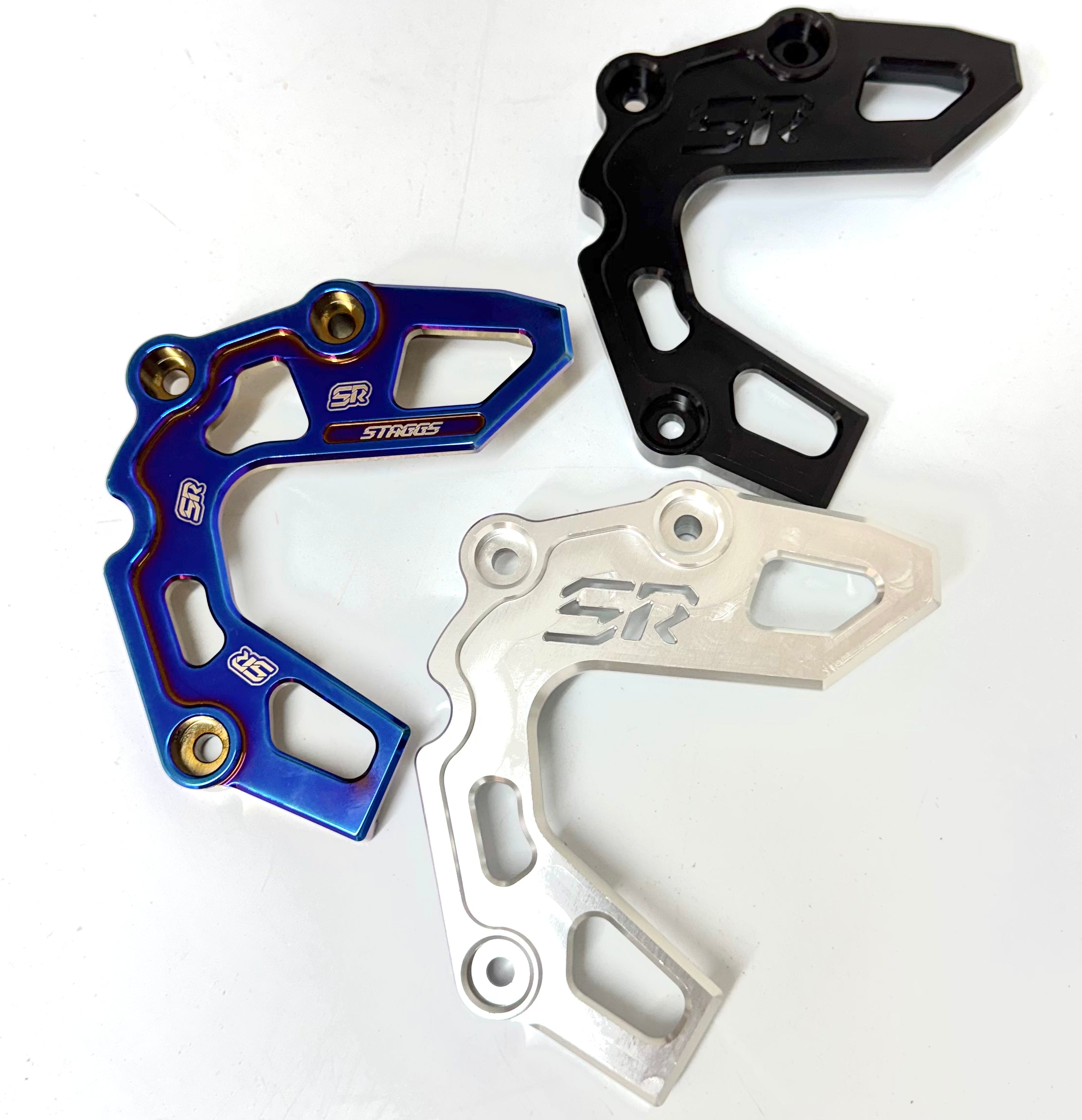 Staggs Racing KLX110 front sprocket gaurd