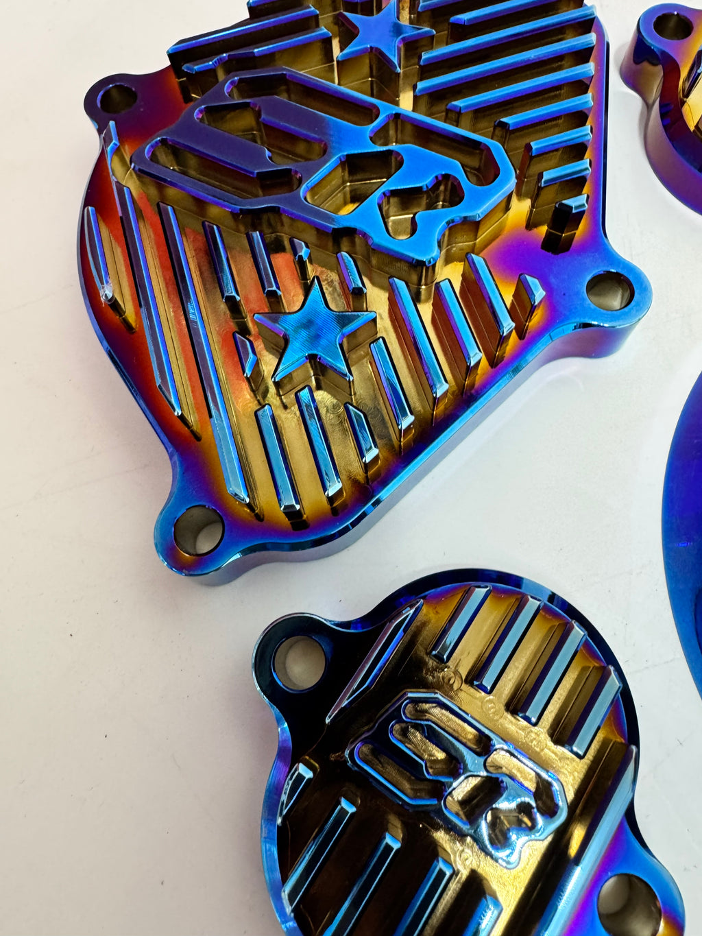 KLX110 STAGGS RACING BILLET ENGINE DRESS UP KIT