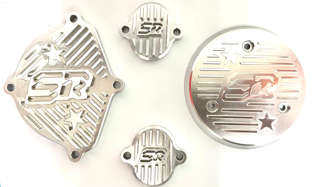 KLX110 STAGGS RACING BILLET ENGINE DRESS UP KIT