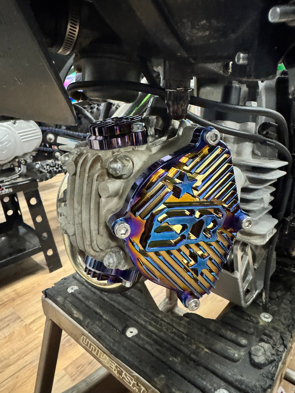 KLX110 STAGGS RACING BILLET ENGINE DRESS UP KIT