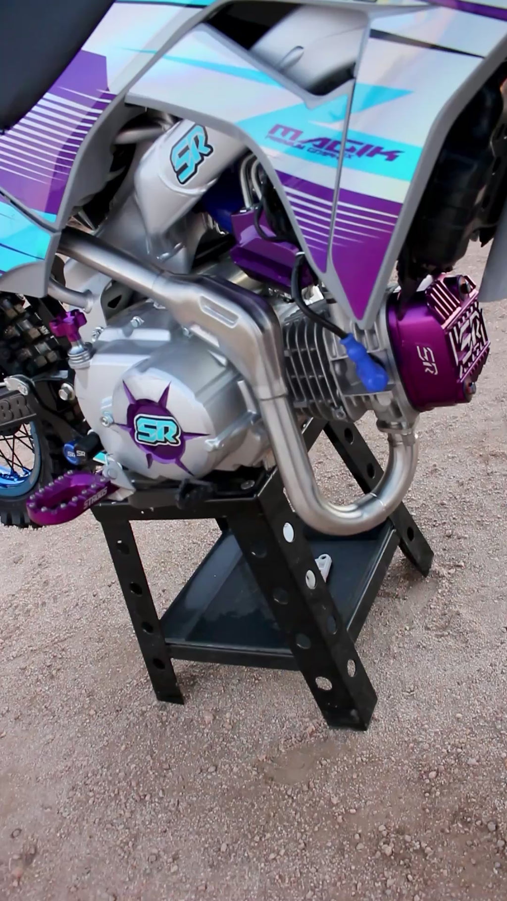 Staggs MB-1 exhaust for CRF110 2019+ FI models