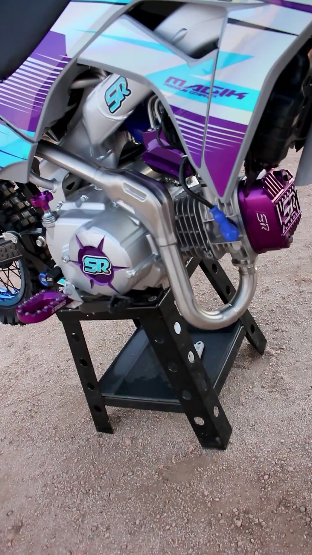 Staggs MB-1 exhaust for CRF110 2019+ FI models